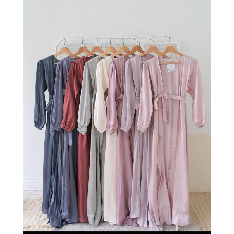 shimmer dress vanillahijab /dress vanilla hijab