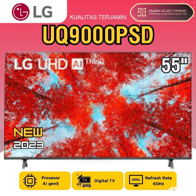 TV LG 55UQ9000 SMART TV 55 INCH REAL 4K THINQAI HDR10 PRO /55UQ9000PSD