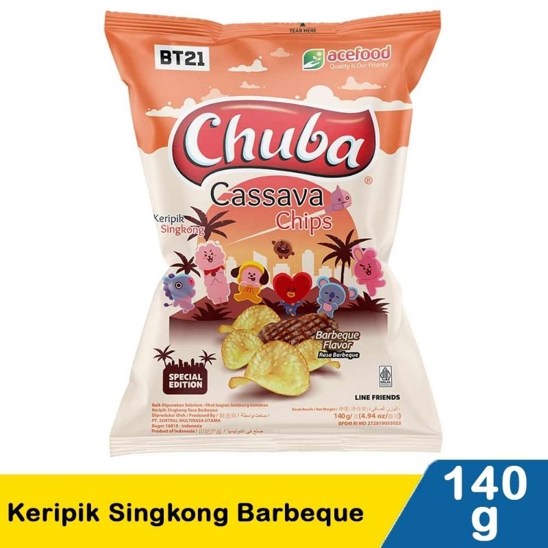 

Chuba Keripik Singkong Barbeque 140G