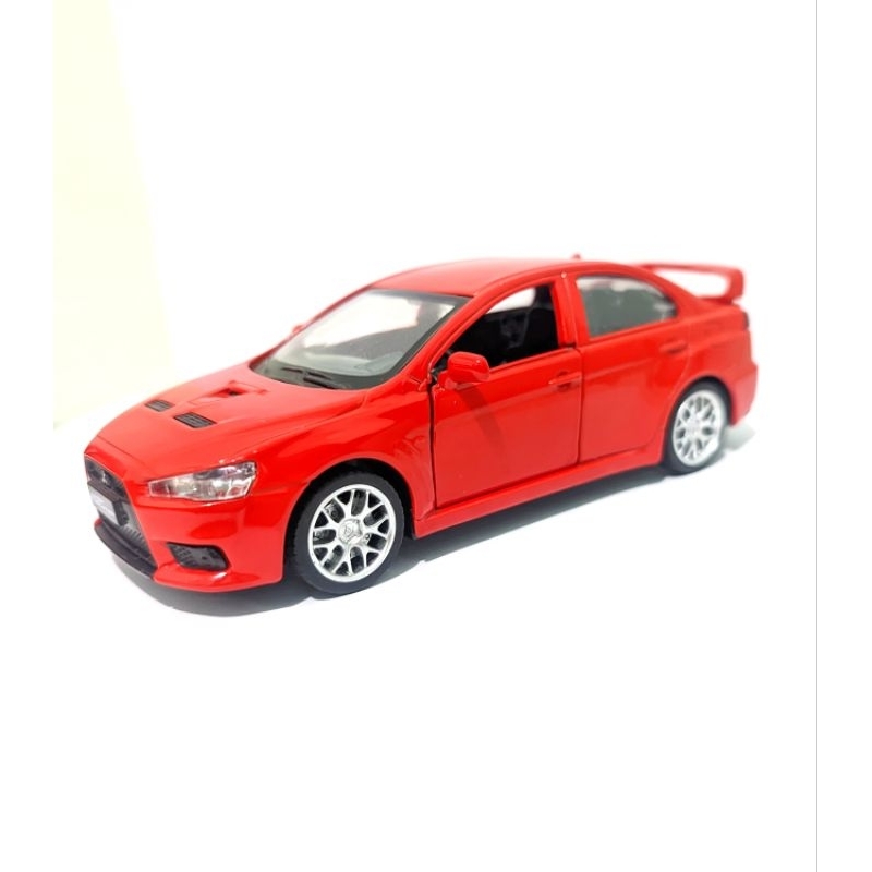 MOBIL MINIATUR/DIECAST 1:41 MITSUBISHI LANCER EVOLUTION