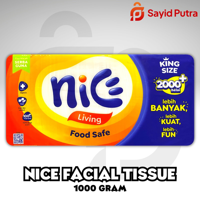NICE FACIAL TISSUE 1000gram 2ply