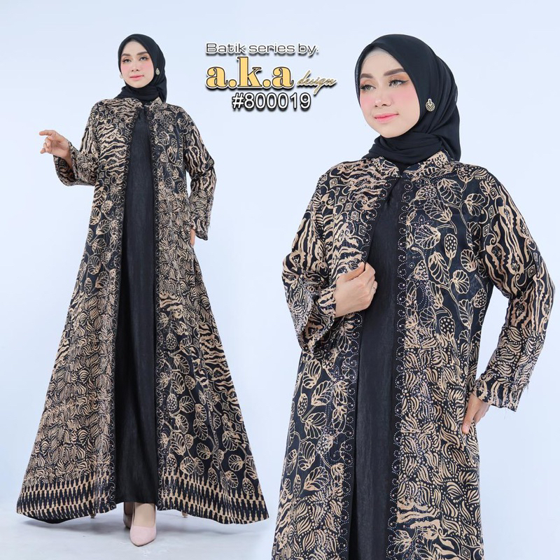 GAMIS BATIK BABY SUTRA MIX PAYET by AKA DESIGN