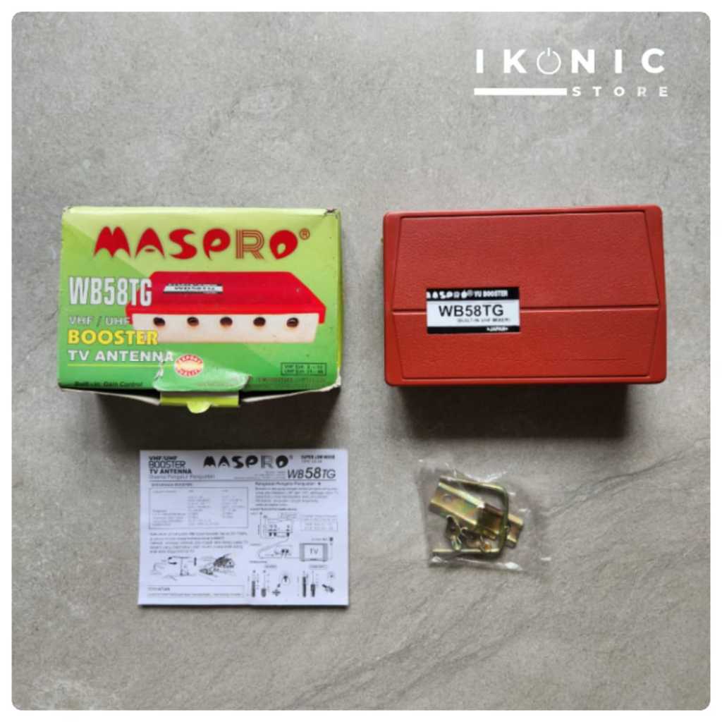 IKONIC Boster MASPRO Atas Booster Atas WBR58TG Boster Antena TV