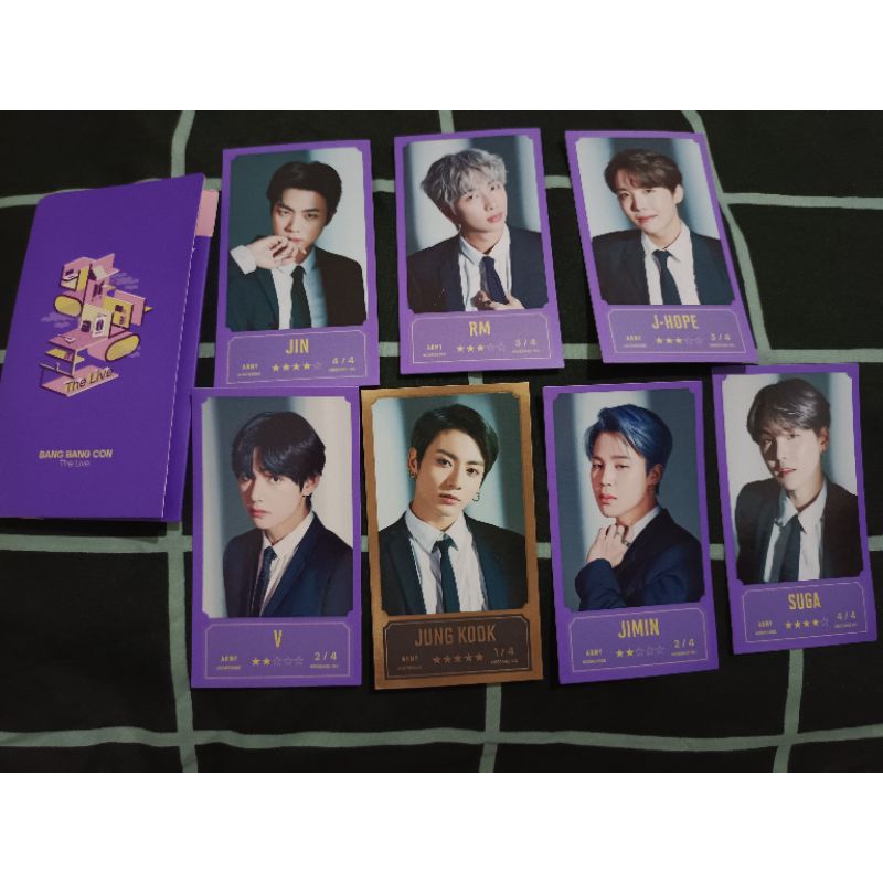 READY STOCK MESSAGE PHOTO PHOTO SET BANG BANG CON BTS BBC