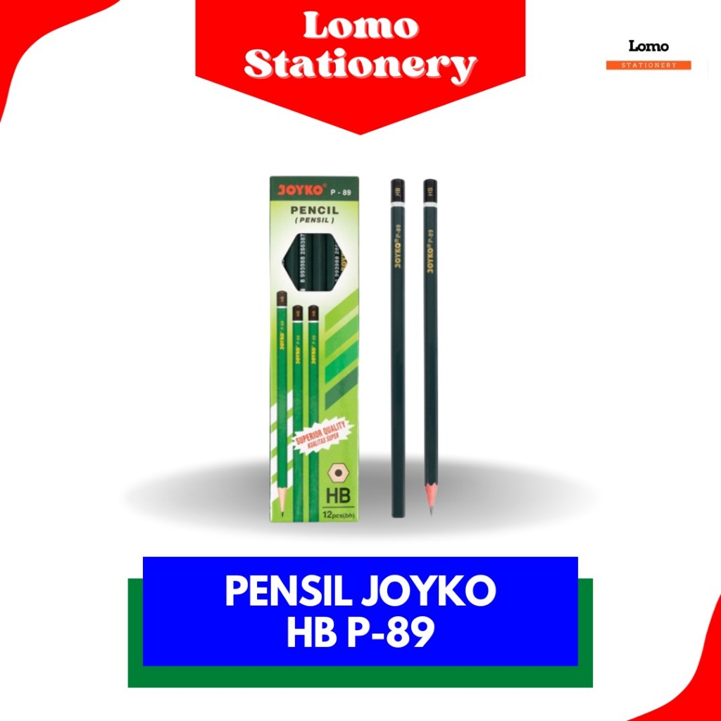 

Pensil Joyko P-89 HB 1 BOX 12 PCS