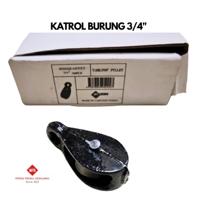 Mitra Tk - KATROL BURUNG KATROL KEREKAN BESI SANGKAR KANDANG BURUNG 3/4"