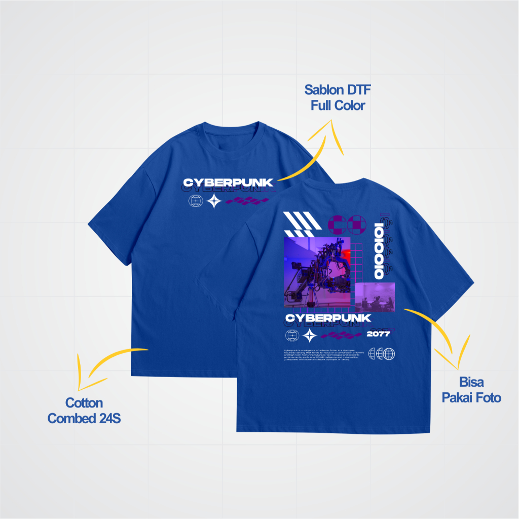 KAOS CUSTOM SATUAN 24S