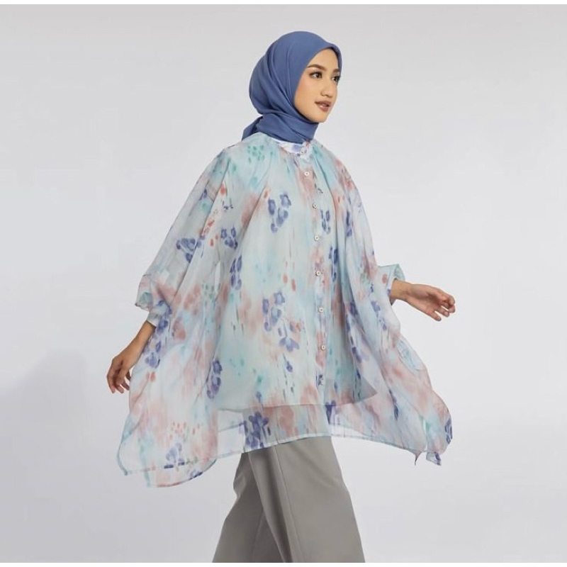 Preloved Iris Outer Blueberry Kamiidea