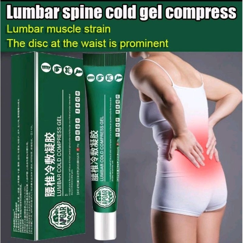 LUMBAR SPINE COOLING GEL/SALEP/OBAT SAKIT PINGGANG