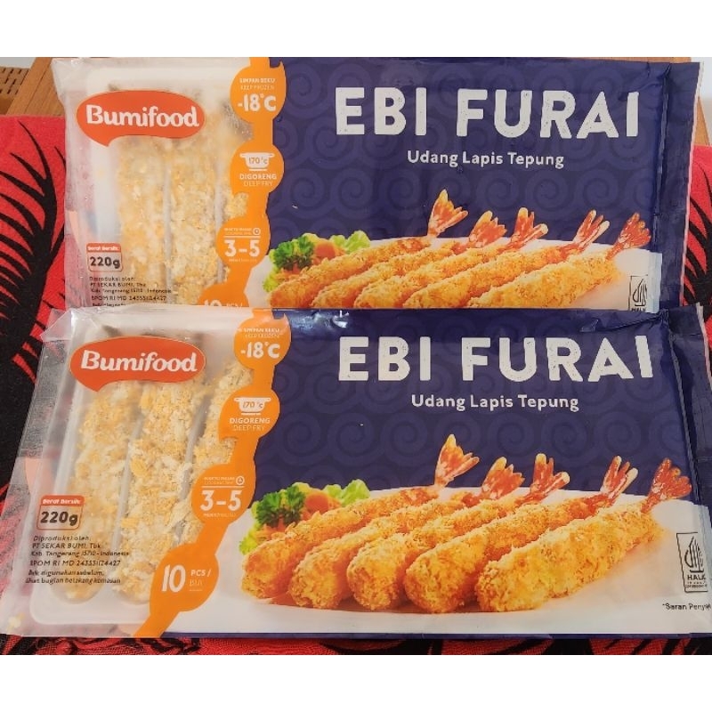 

Ebi Furai / udang tepung 220gr