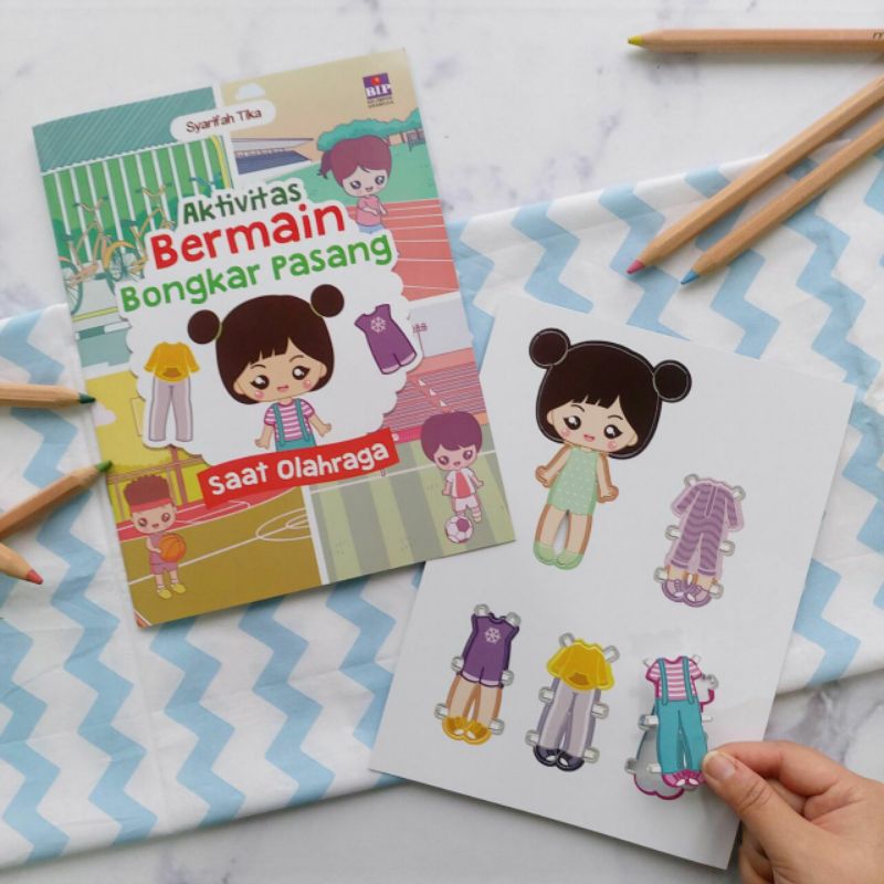 Seri Aktivitas Bermain Bongkar Pasang Saat Olahraga