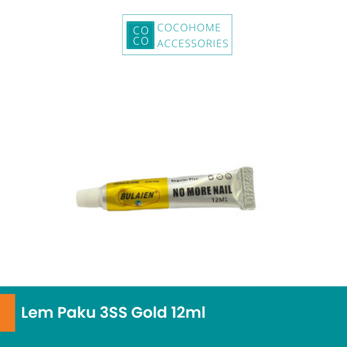 

Lem Pengganti Paku 3SS Gold 12ml