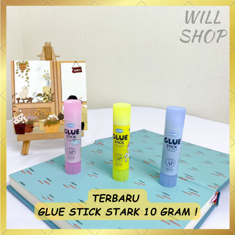 

LEM STICK GLUE STICK / LEM KERTAS GLUE STICK STARK 10 GRAM ORIGINAL 100% LEM STIK PUTAR MADE IN KOREA BISA COD