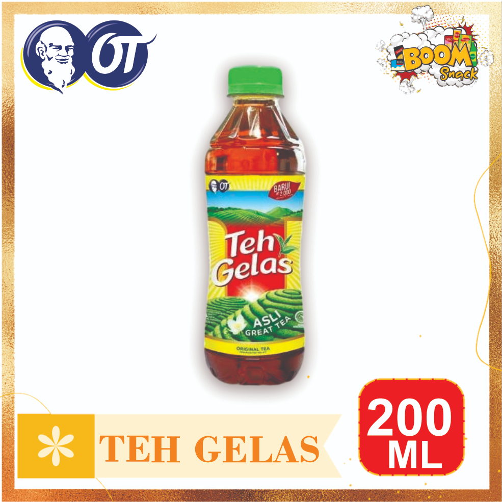 

Teh Gelas Botol Kemasan 200 Ml