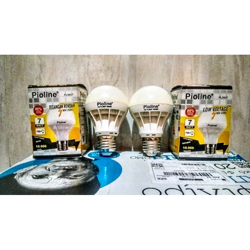 Lampu Bohlam Led Pioline 7 Watt