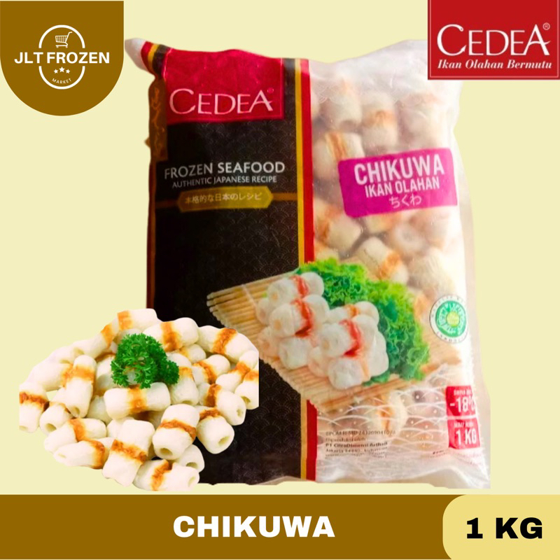 

Cedea Chikuwa Mini 1KG / Olahan Ikan Baso Ikan / Baso Shabu Shabu