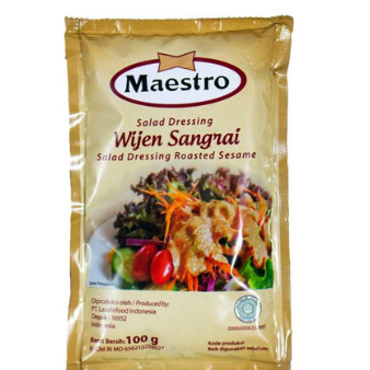 

WIJEN SANGRAI MAESTRO/SALAD DREASING