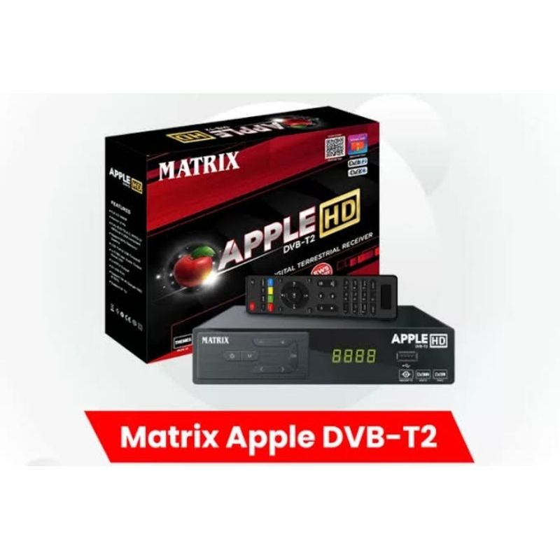MATRIX APPLE MERAH SET TOP BOX