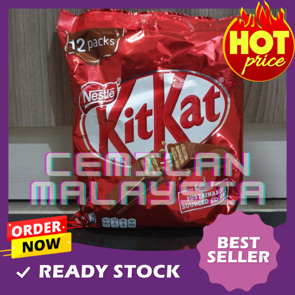 

WAFER KIT KAT PACK ISI 12 PCS MALAYSIA