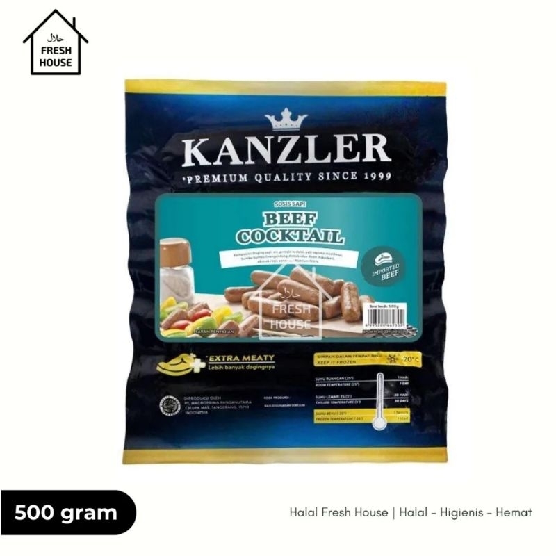 

Kanzler Beef Cocktail Sausage / Sosis Sapi