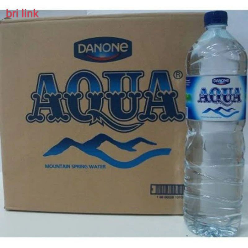 

AQUA botol 1500ml isi 12 botol.