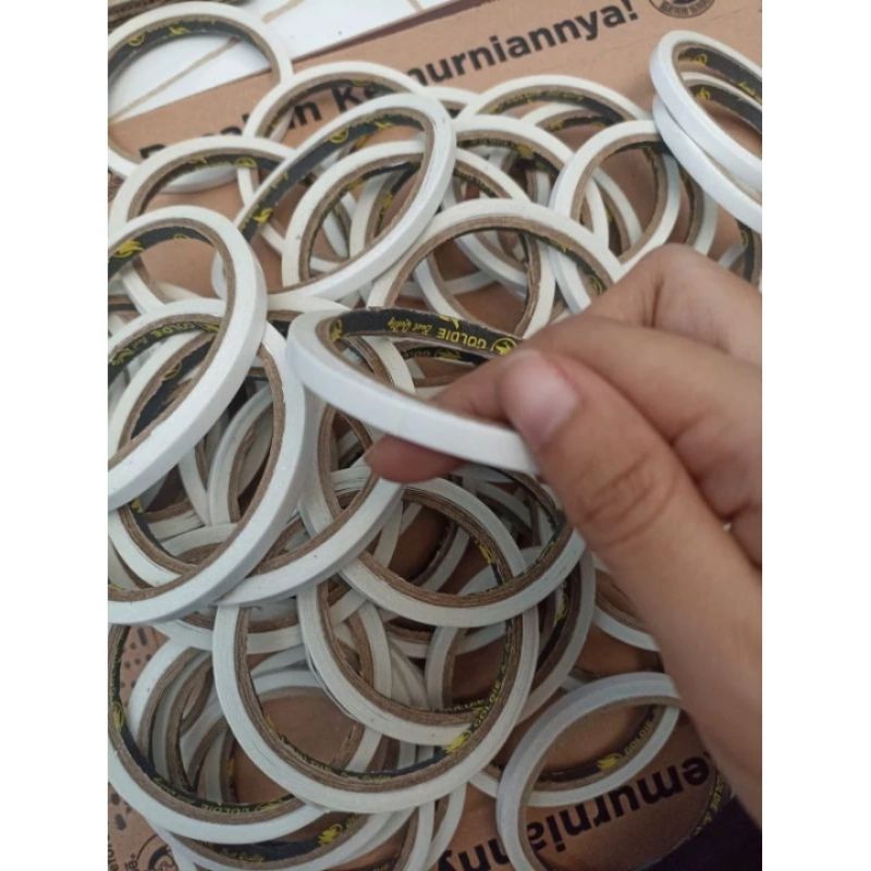 

(A190) Isolasi doubletip 0,5mm (seperempat inch) x7m