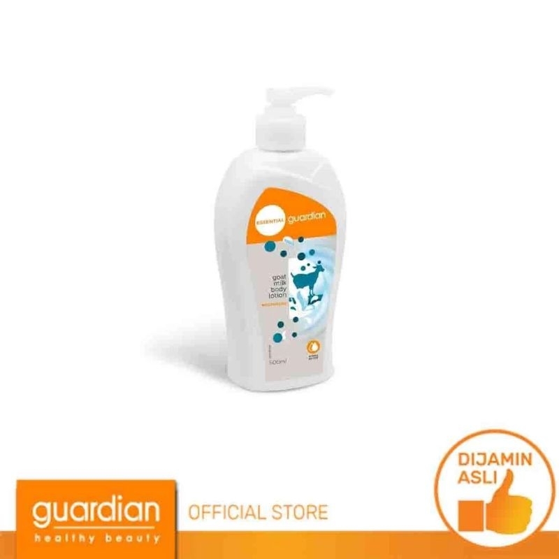 Guardian essential goat milk moisturising & body lotion