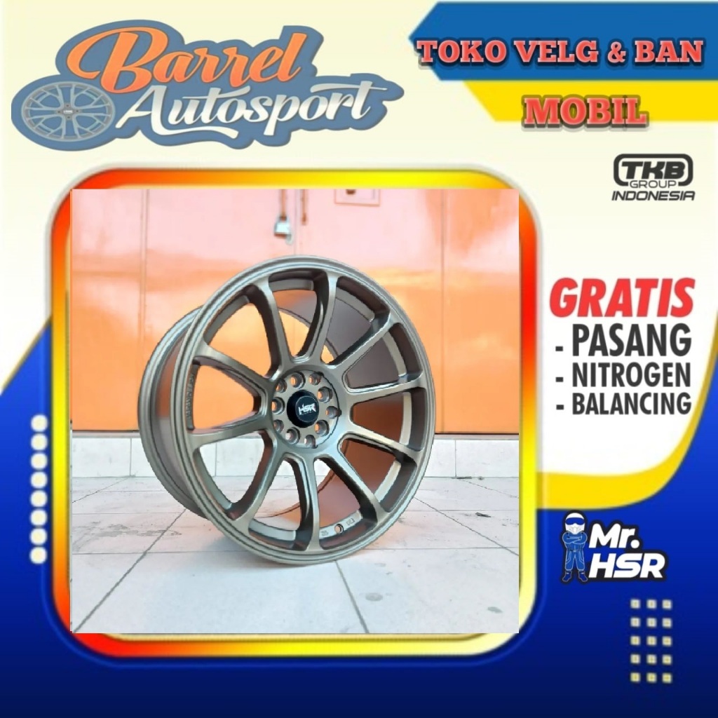 Velg mobil Ring 17 Celong Hole 5 untuk Nisan Juke,Xpander,Odesay,Civic,Terios