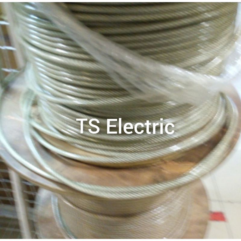 Tali Kawat / Kabel Sling / Sling Wire ukuran 6mm - 8mm galvanis