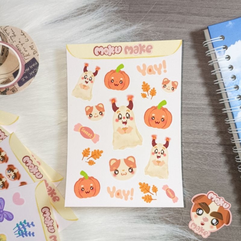 

Stiker Lucu/ Stiker Karakter/ Stiker Glitter tahan air/ Stiker Anak/ Stiker Mainan/ Sticker Motif Varian 1