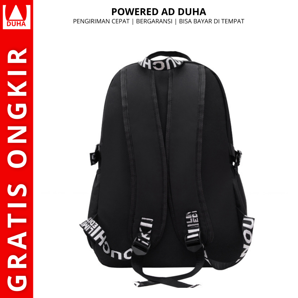 PROMO - Tas Sekolah Anak SD SMP SMA Ransel Backpack Korea Fashion Lucu K2CV7