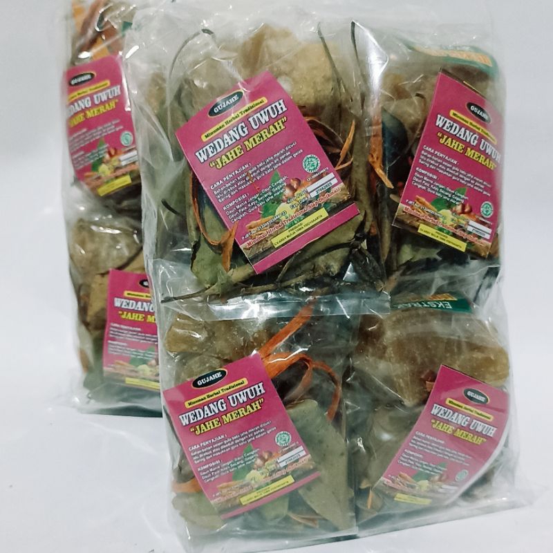 

Wedang Uwuh Jahe Merah isi 10 sachet /Minuman Herbal Tradisional Asli Bantul