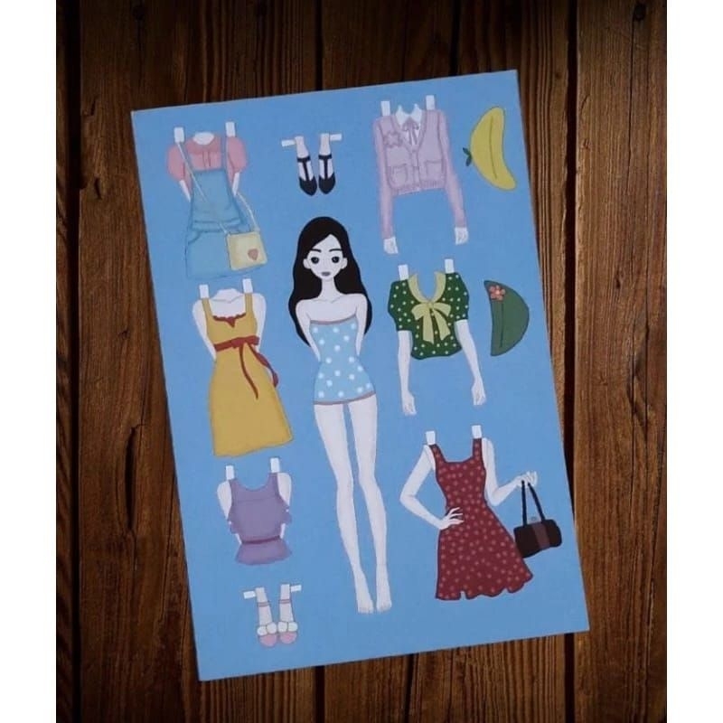 KIYOWO  BP BPAN//ORANG ORANGAN//PAPER DOLL//MAINAN KERTAS//MAINAN JADUL