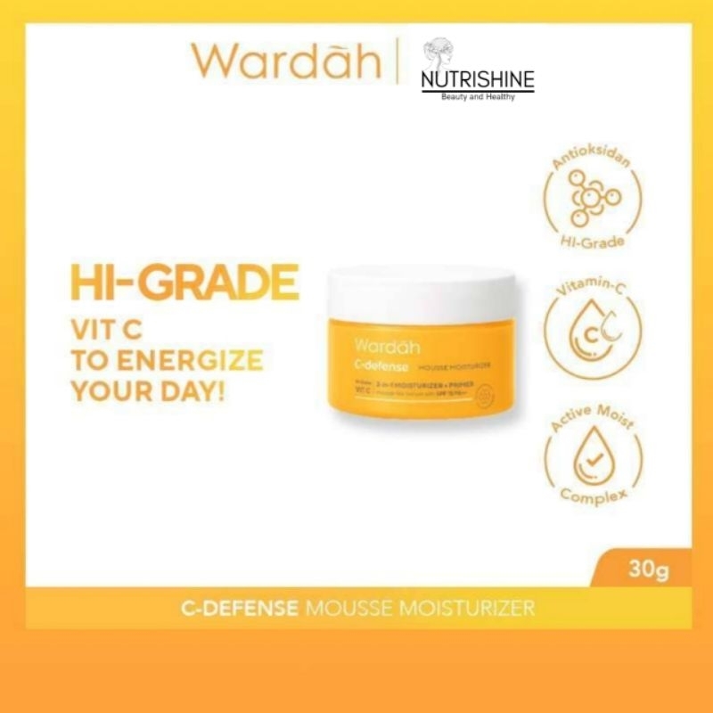 Wardah C-Defense Mousse Moisturizer