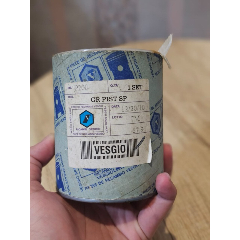 PISTON VESPA SPARTAN 200 UKURAN 7M