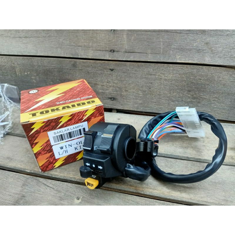 holder saklar stang sein sen klakson lampu KIRI HONDA WIN 100 WIN100