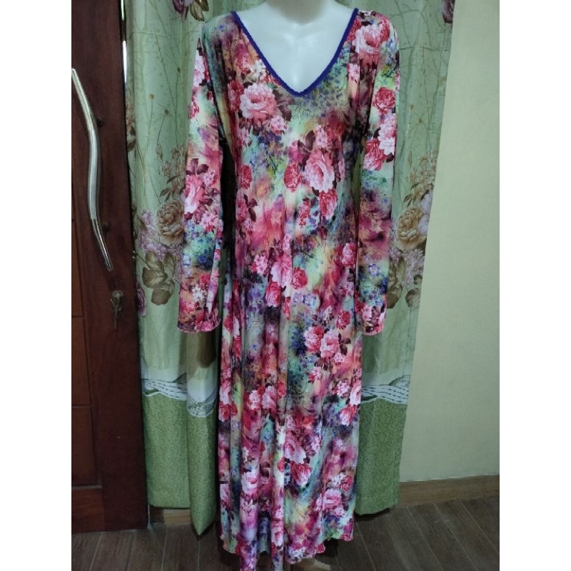 Gamis Bunga murah / Baju wanita