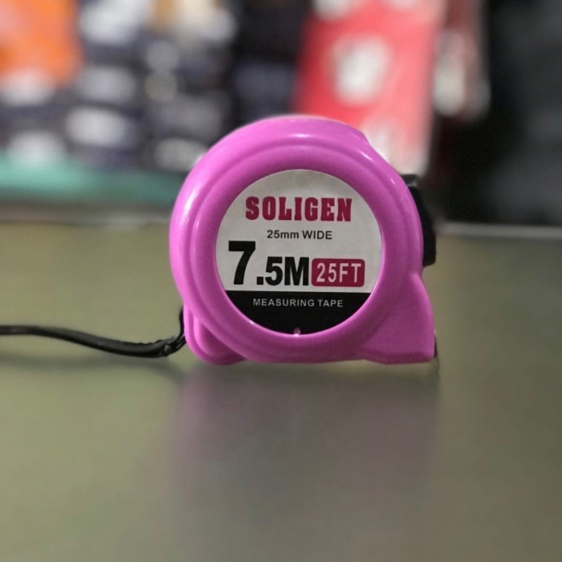 Meteran 10 Meter Soligen / Measurement Tape 10 m Soligen / Roll Meter 10 meter SLG