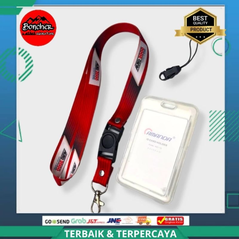 

Lanyard ID Card TOYOTA AUTO 2000 Tali Gantungan Printing