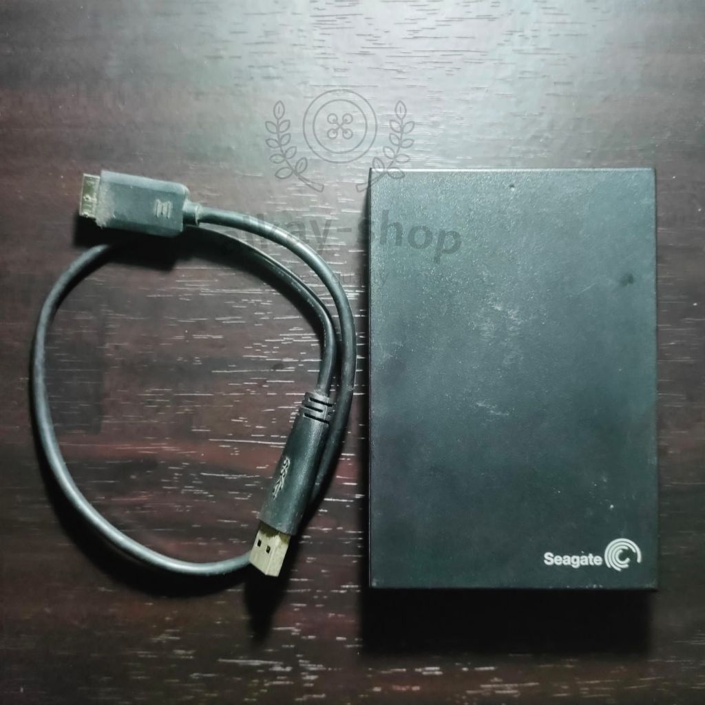 Hardisk Eksternal Seagate 1tb second semi rusak
