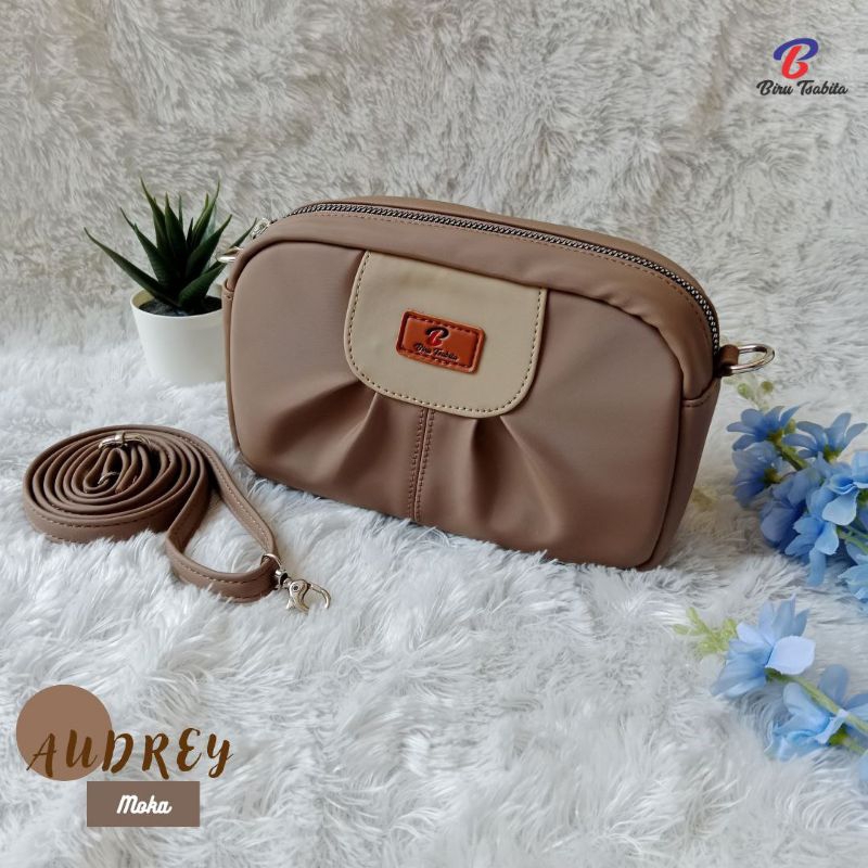 TAS WANITA AUDREY BY BIRU TSABITA TAS SLEMPANG