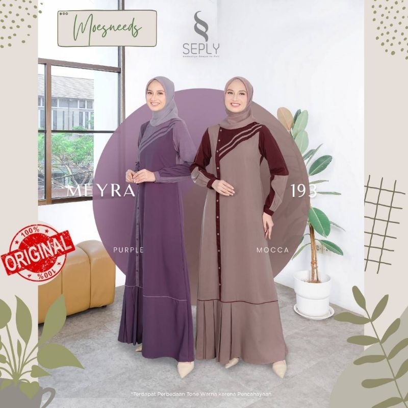 Seply Gamis Wanita Terbaru Kekinian Meyra 193