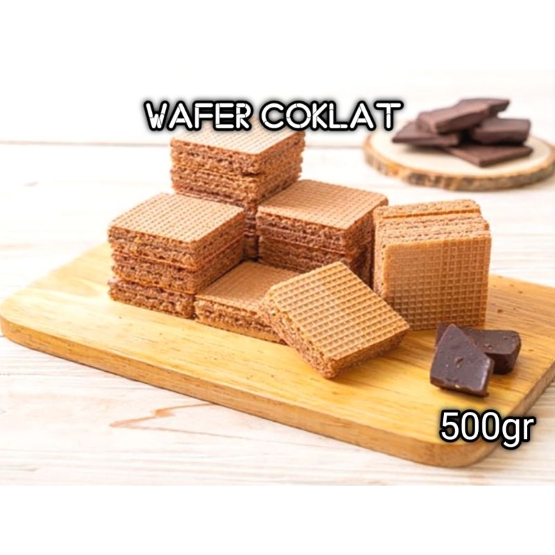 

ILAN DIHYAH SHOP - Wafer coklat 500gr