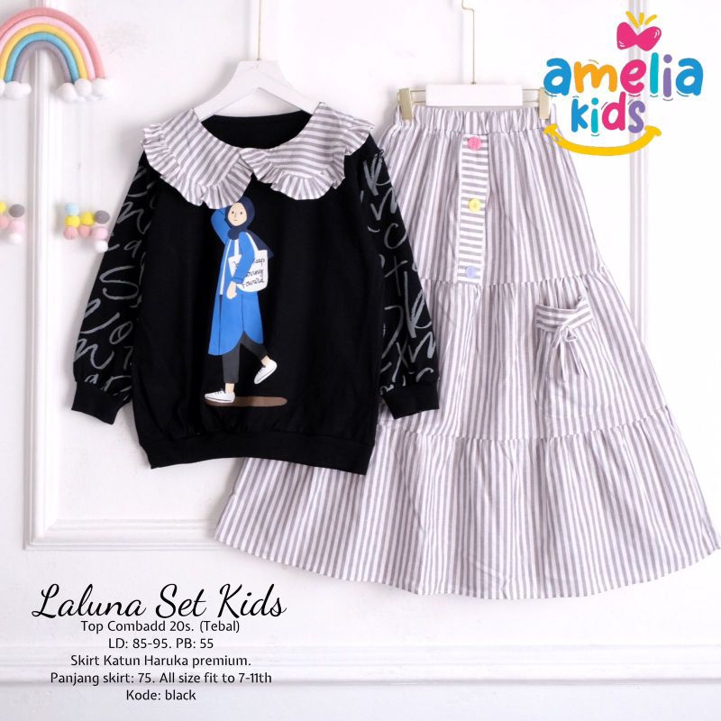 Laluna set kids original by Amelia Kids