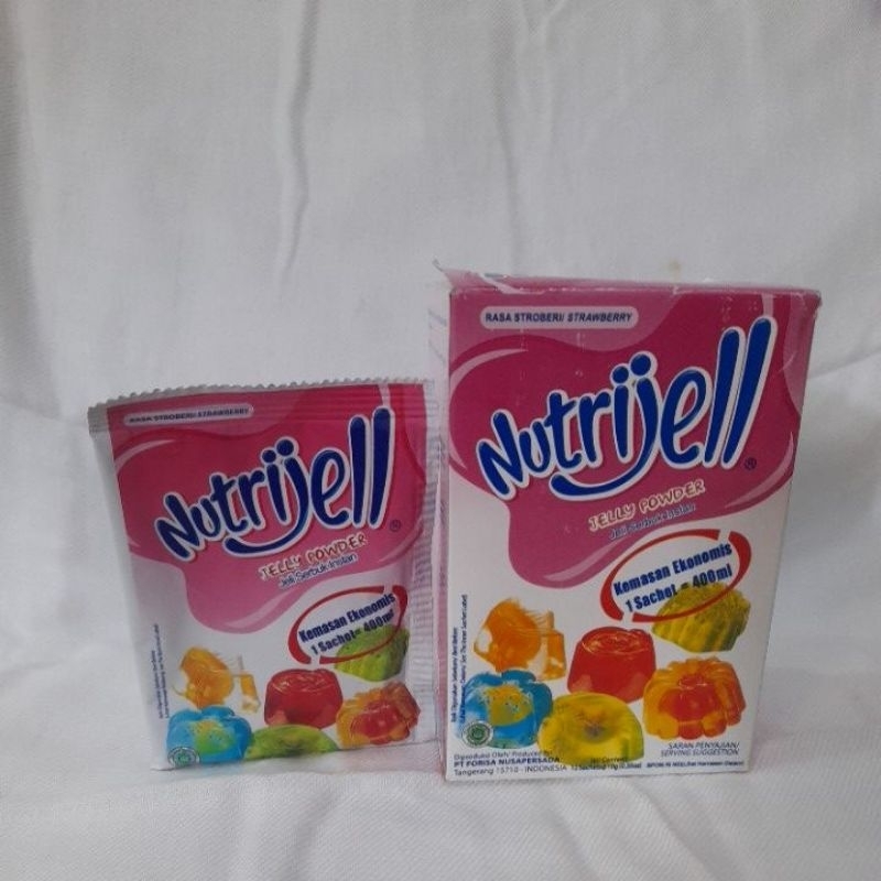 

Nutrijell rasa Stroberi 10 gr