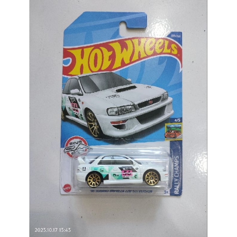 HOTWHEELS SUBARU IMPREZA 22B-STi VERSION