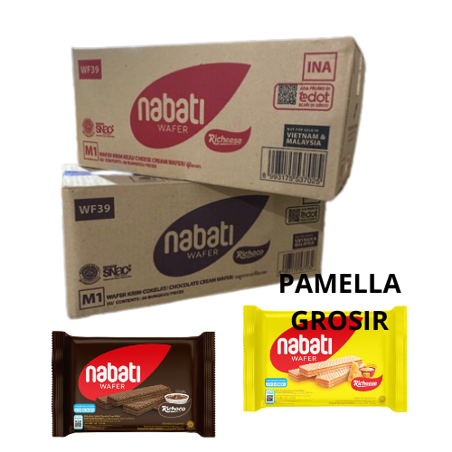 

Nabati Wafer Richeese 2000 ( 1 Dus = 60 Pcs )