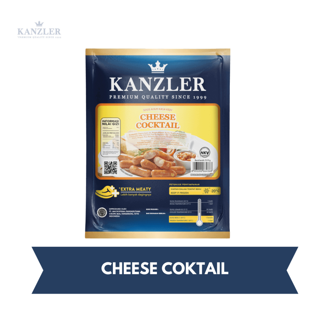 

Kanzler Cheese Cocktail 500 gram | Enak & Lezat