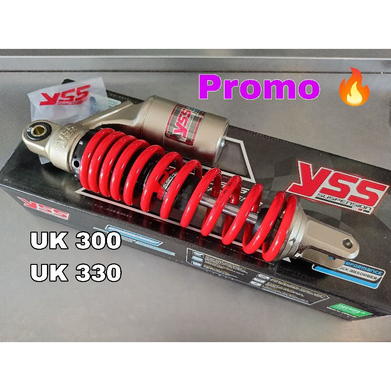 Shockbeker YSS GZA & K SERIES Single Shock Mio Fino Beat Scoopy Vario