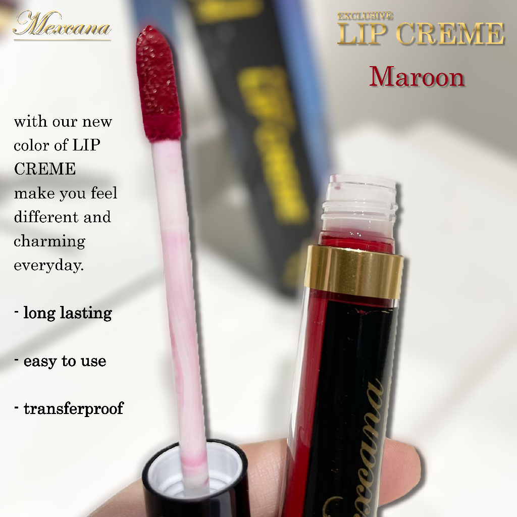 Mexcana Lip Creme Maroon - 4 gr